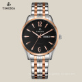 Reloj de pulsera con correa de acero inoxidable Rose Gold Watch Case 70020